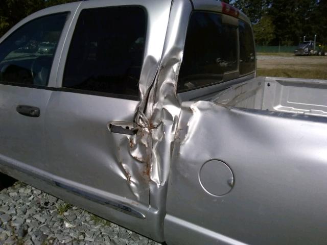 3D7KS28C95G801273 - 2005 DODGE RAM 2500 S SILVER photo 9
