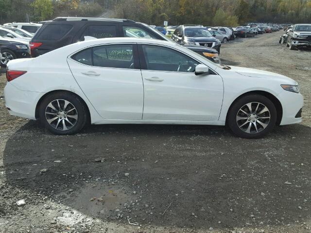 19UUB1F5XGA010948 - 2016 ACURA TLX TECH WHITE photo 9