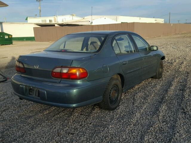 1G1NE52M2X6214556 - 1999 CHEVROLET MALIBU LS GREEN photo 4