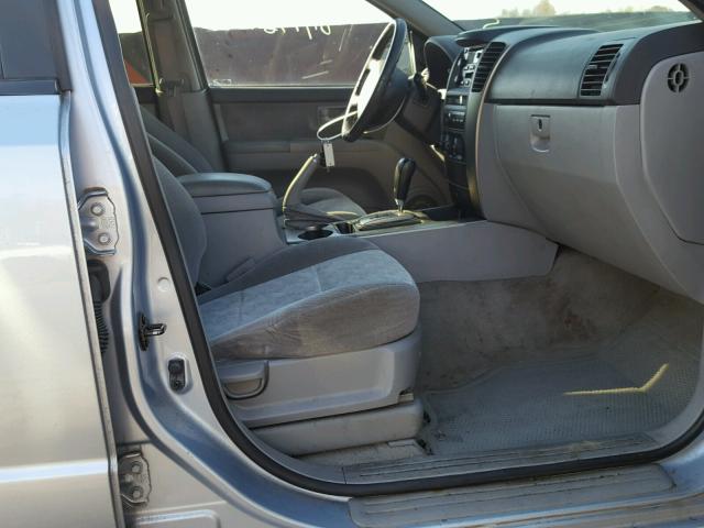 KNDJC733X55460500 - 2005 KIA SORENTO EX BLUE photo 5