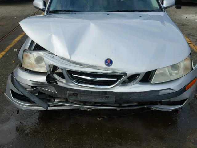 YS3FD49Y361004165 - 2006 SAAB 9-3 BASE SILVER photo 7