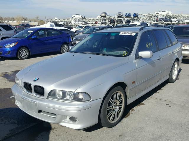 WBADR6346YGN91444 - 2000 BMW 540 IT AUT ვერცხლისფერი ფოტო 2