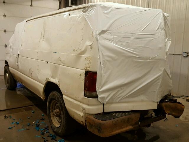 1FTSE34L01HA63196 - 2001 FORD ECONOLINE WHITE photo 3