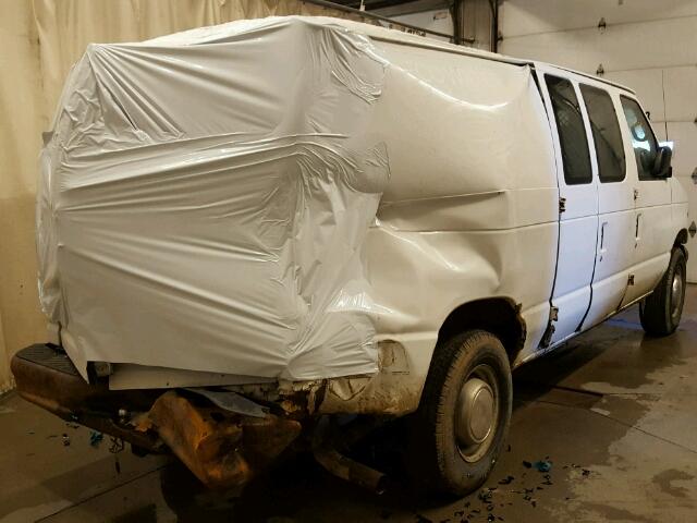 1FTSE34L01HA63196 - 2001 FORD ECONOLINE WHITE photo 4