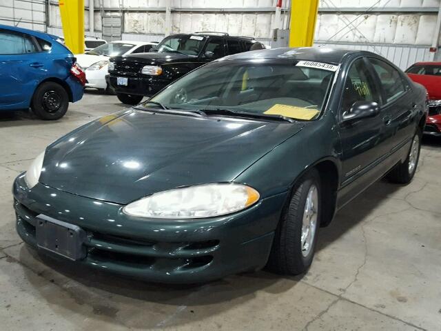 2B3HD46RX1H593465 - 2001 DODGE INTREPID S GREEN photo 2