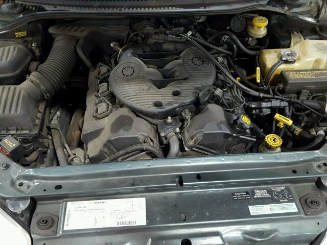 2B3HD46RX1H593465 - 2001 DODGE INTREPID S მწვანე ფოტო 7