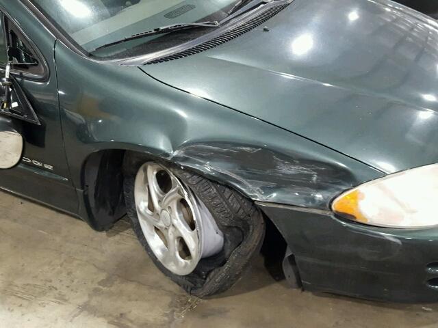 2B3HD46RX1H593465 - 2001 DODGE INTREPID S მწვანე ფოტო 9