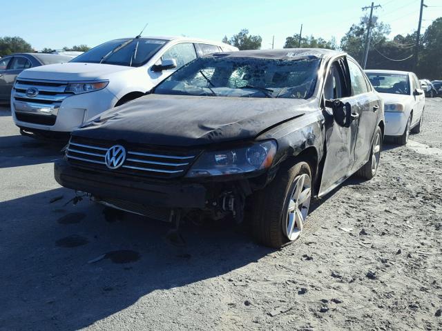 1VWAT7A37EC049793 - 2014 VOLKSWAGEN PASSAT S შავი ფოტო 2