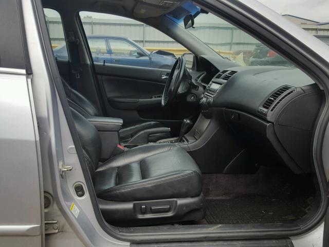 1HGCM66523A009192 - 2003 HONDA ACCORD EX SILVER photo 5