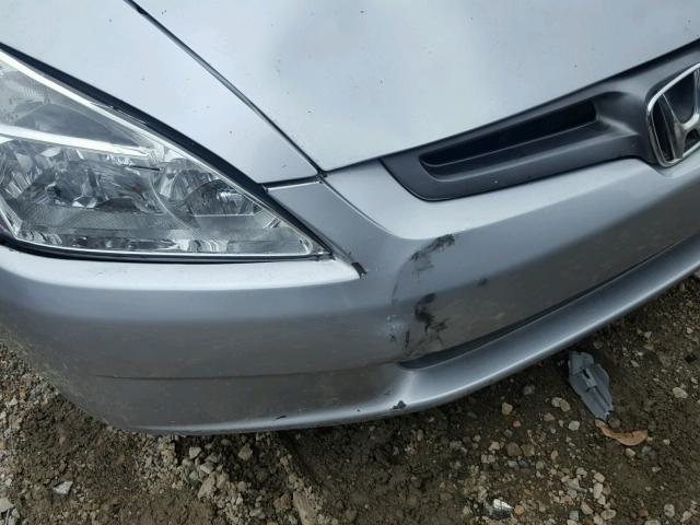 1HGCM66523A009192 - 2003 HONDA ACCORD EX SILVER photo 9