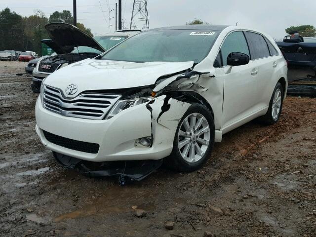 4T3ZA3BB1CU060079 - 2012 TOYOTA VENZA LE WHITE photo 2