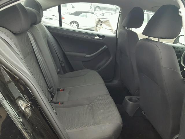 3VW2K7AJ8CM356102 - 2012 VOLKSWAGEN JETTA BASE Սև լուսանկար 6