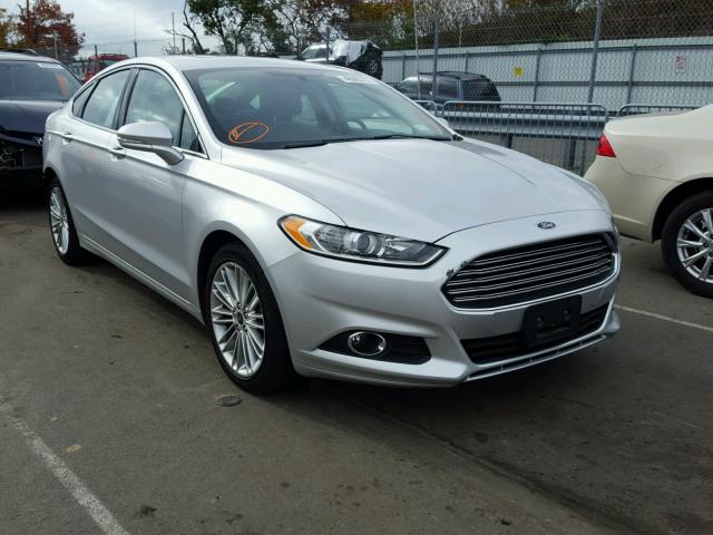 3FA6P0H9XGR120865 - 2016 FORD FUSION SE SILVER photo 1