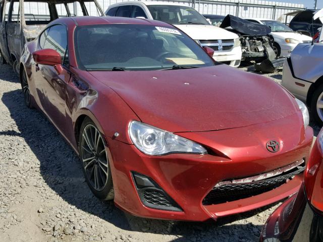 JF1ZNAA15D2705429 - 2013 TOYOTA SCION FR-S RED photo 1
