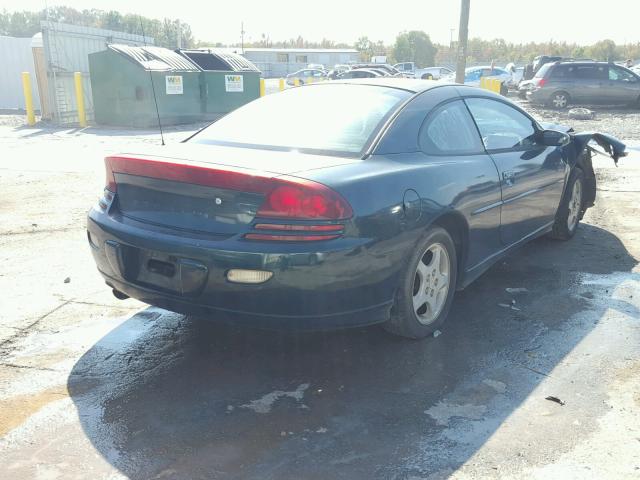 4B3AG42H31E108577 - 2001 DODGE STRATUS SE GREEN photo 4