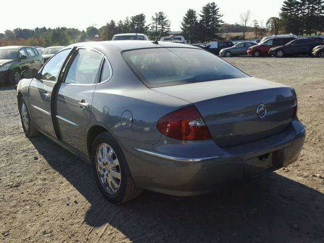 2G4WD582971119449 - 2007 BUICK LACROSSE C GRAY photo 3