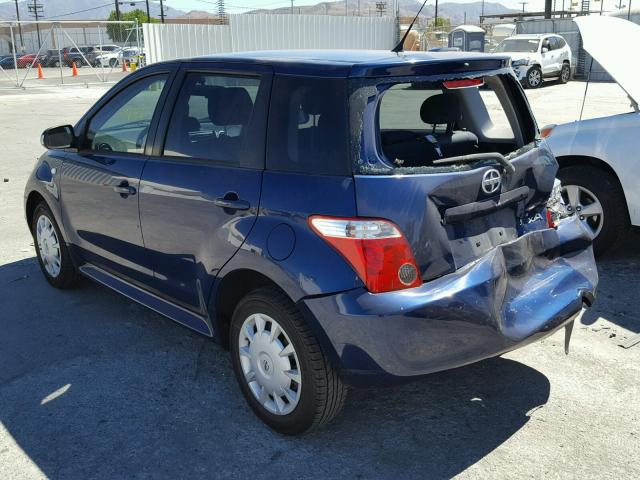 JTKKT624760133049 - 2006 TOYOTA SCION XA ლურჯი ფოტო 3