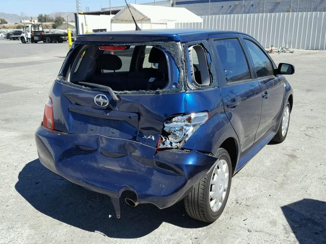 JTKKT624760133049 - 2006 TOYOTA SCION XA ლურჯი ფოტო 4