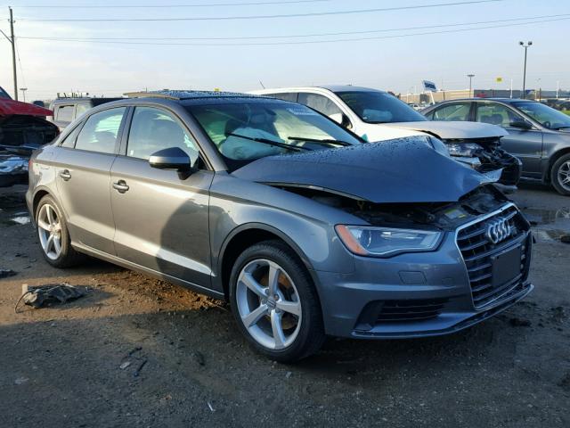 WAUACGFF4F1009610 - 2015 AUDI A3 PREMIUM GRAY photo 1