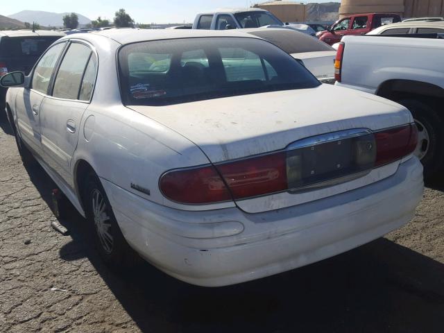 1G4HP54K02U111615 - 2002 BUICK LESABRE CU WHITE photo 3