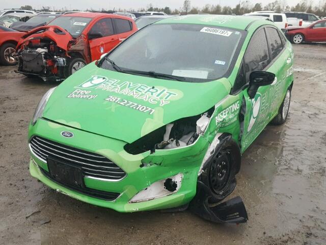 3FADP4AJ6FM133191 - 2015 FORD FIESTA S GREEN photo 2