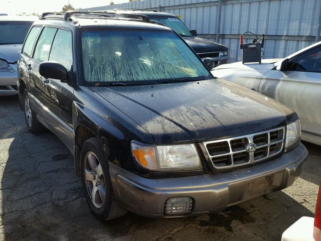 JF1SF6551XH708757 - 1999 SUBARU FORESTER S BLACK photo 1