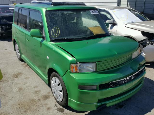 JTLKT324564071881 - 2006 TOYOTA SCION XB Verde foto 1