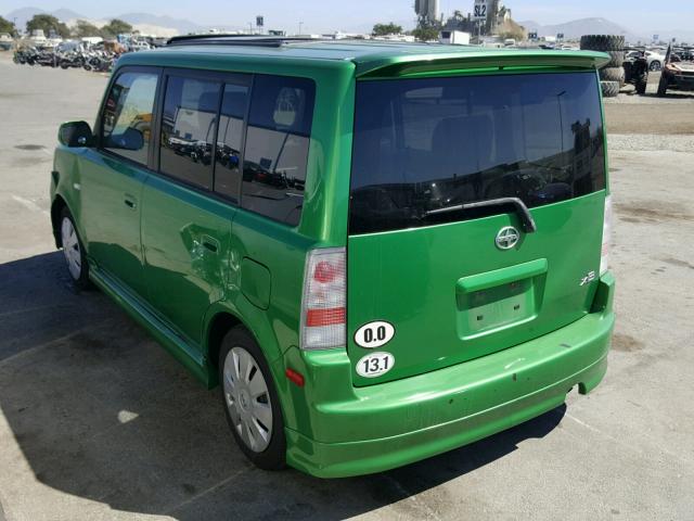 JTLKT324564071881 - 2006 TOYOTA SCION XB Verde foto 3