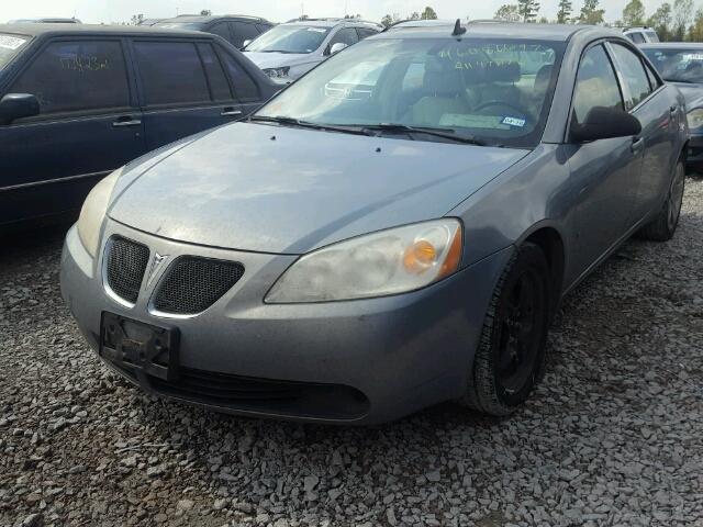 1G2ZG57B384246251 - 2008 PONTIAC G6 BASE BLUE photo 2