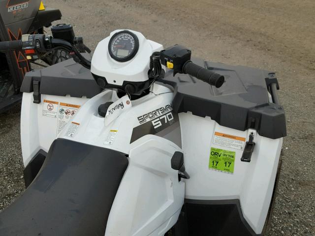 4XASEE577FA217536 - 2015 POLARIS SPORTSMAN WHITE photo 5