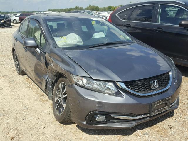 19XFB2F97DE001147 - 2013 HONDA CIVIC EXL 灰色 照片 1
