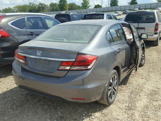 19XFB2F97DE001147 - 2013 HONDA CIVIC EXL 灰色 照片 4