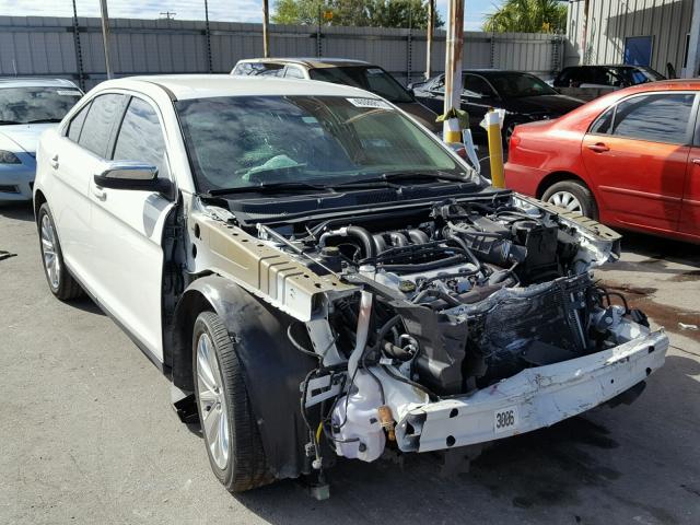 1FAHP2FW3AG158188 - 2010 FORD TAURUS WHITE photo 1