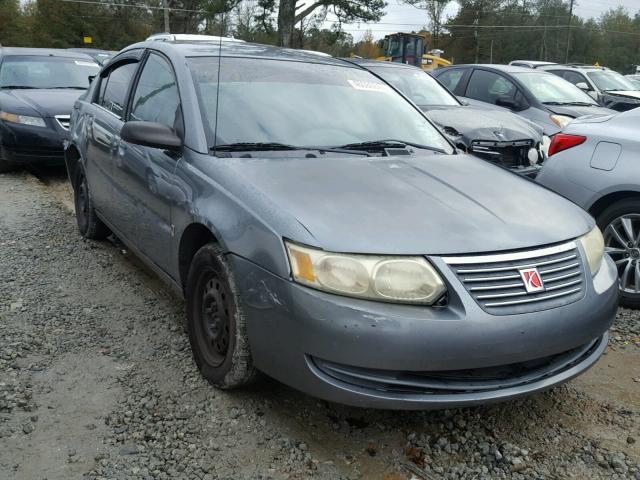 1G8AJ55F96Z149811 - 2006 SATURN ION GRAY photo 1