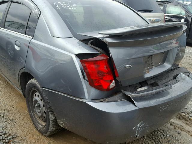 1G8AJ55F96Z149811 - 2006 SATURN ION GRAY photo 10