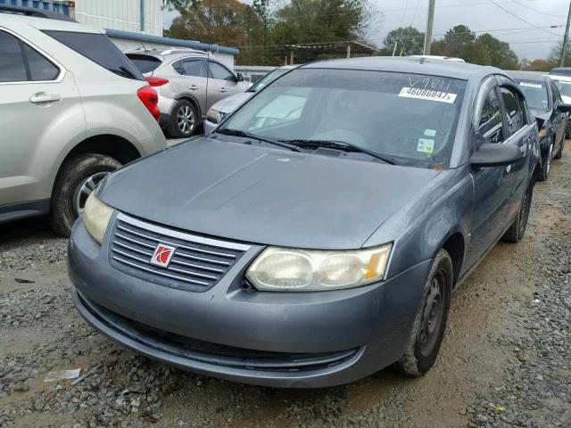 1G8AJ55F96Z149811 - 2006 SATURN ION GRAY photo 2