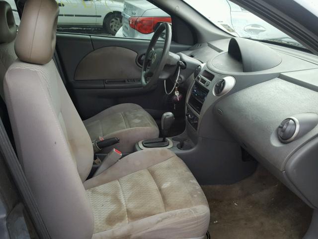 1G8AJ55F96Z149811 - 2006 SATURN ION GRAY photo 5