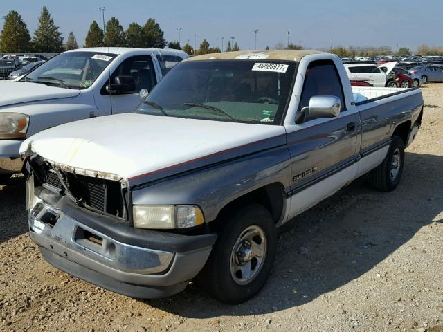 1B7HC16Y2RS728952 - 1994 DODGE RAM 1500 GRAY photo 2