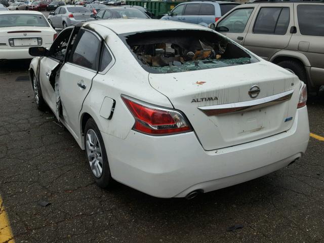 1N4AL3AP8EC188092 - 2014 NISSAN ALTIMA 2.5 WHITE photo 3