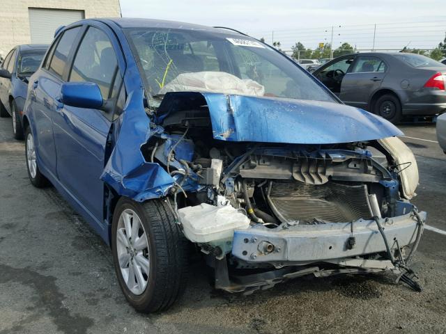 JTDKT903295258776 - 2009 TOYOTA YARIS BLUE photo 1