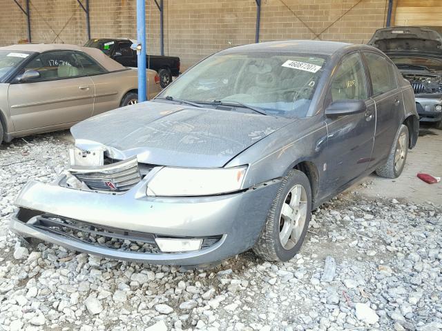 1G8AL55FX7Z188046 - 2007 SATURN ION LEVEL BLUE photo 2