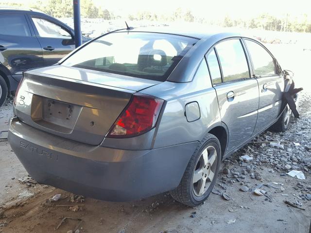 1G8AL55FX7Z188046 - 2007 SATURN ION LEVEL BLUE photo 4