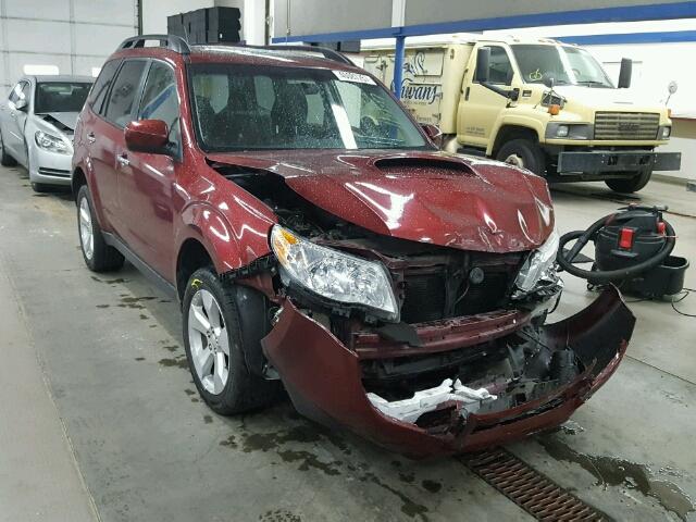 JF2SH66619H724053 - 2009 SUBARU FORESTER 2 MAROON photo 1