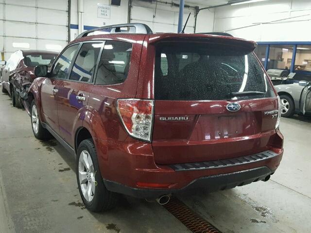 JF2SH66619H724053 - 2009 SUBARU FORESTER 2 MAROON photo 3