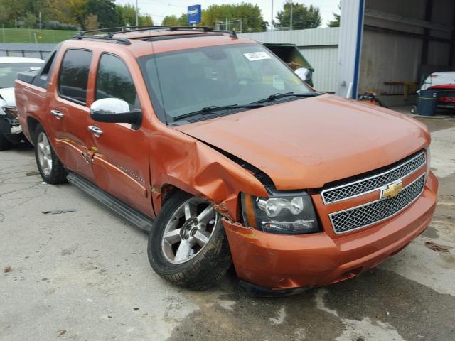 3GNFK12398G273745 - 2008 CHEVROLET AVALANCHE ORANGE photo 1