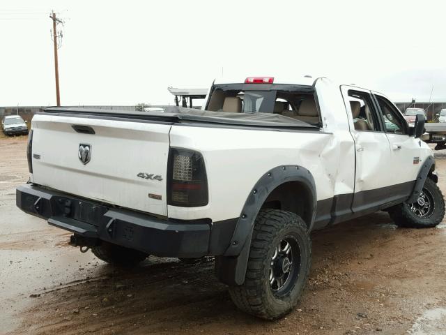 3C63D3ML1CG251852 - 2012 DODGE RAM 3500 L WHITE photo 4