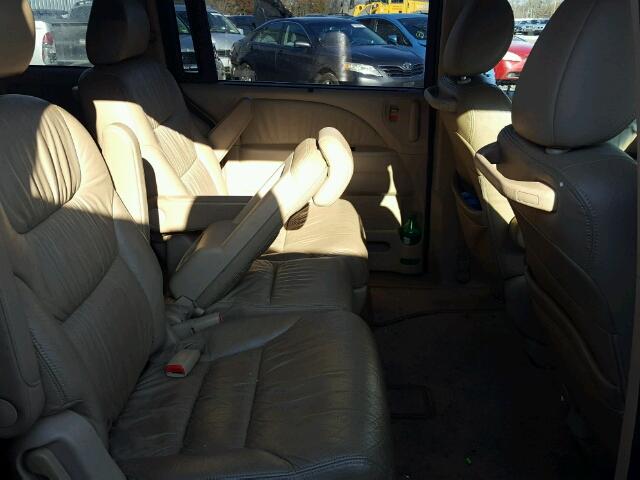 5FNRL38688B030224 - 2008 HONDA ODYSSEY EX BLACK photo 6