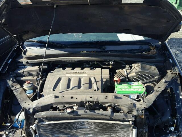 5FNRL38688B030224 - 2008 HONDA ODYSSEY EX BLACK photo 7