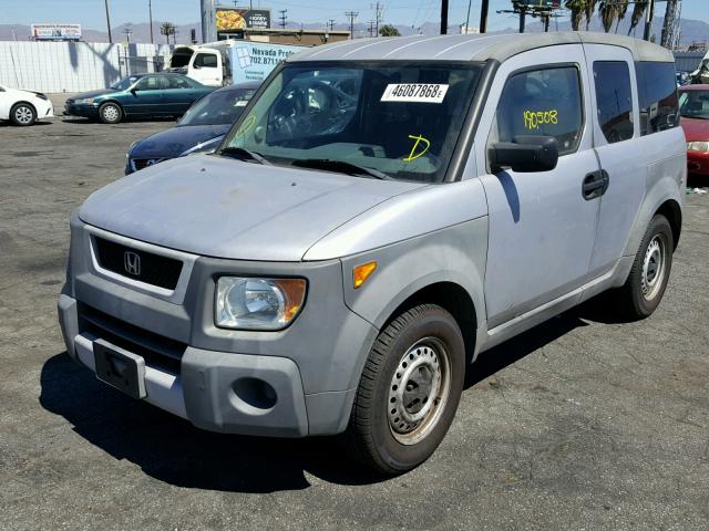 5J6YH18324L004288 - 2004 HONDA ELEMENT LX SILVER photo 2