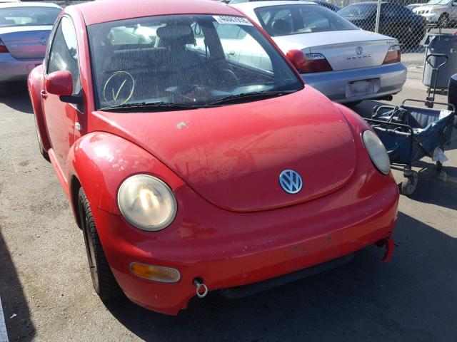 3VWCC21CXXM442989 - 1999 VOLKSWAGEN NEW BEETLE 红色 照片 1